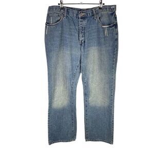Carbon Bootcut Jeans 36x34 Men’s Light Wash Pre-Owned [#2299]